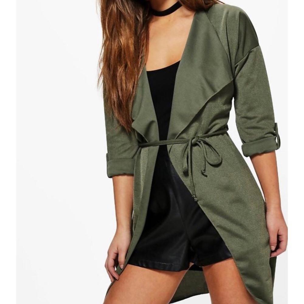 Olive green light jacket